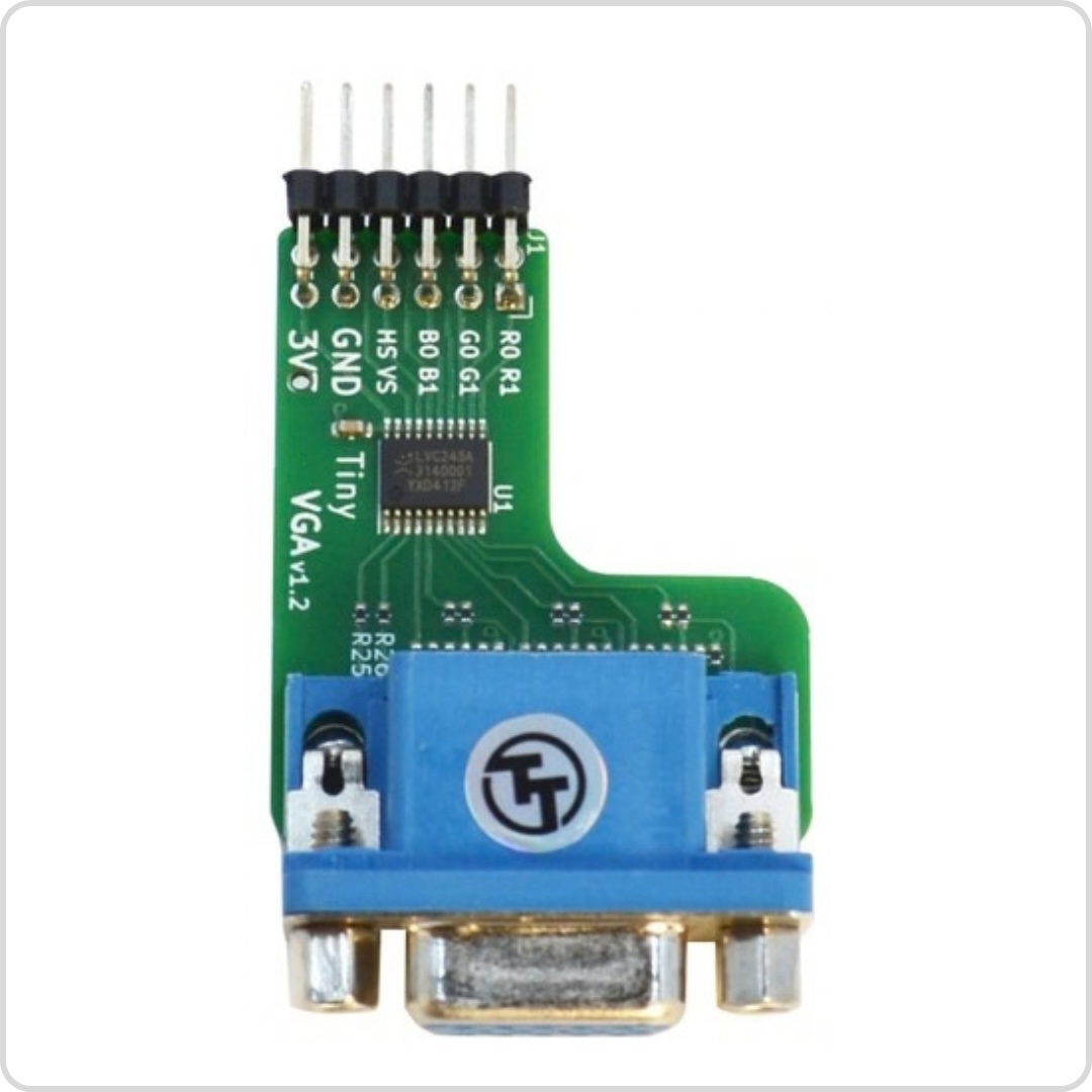 Video output to a VGA monitor